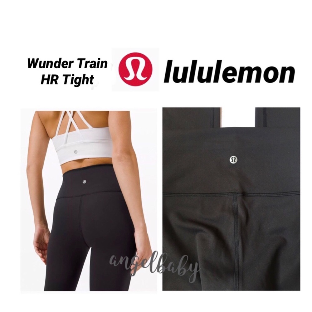 Lululemon Wunder Train HR Tight 25” in Solid Black! - Picture 10 of 17